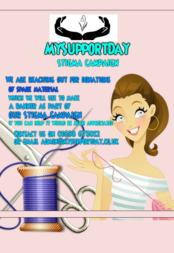 My Support Day 
Stigma Campaign
Material Request