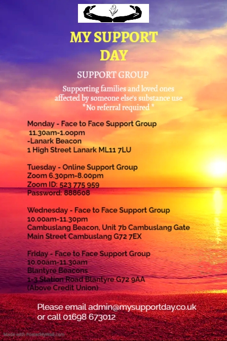 My Support Day Schedule